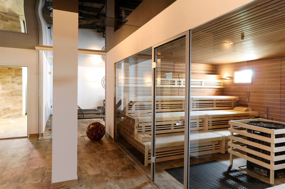 Fitnesscenter Natural Premium Training – Sauna-Bereich
